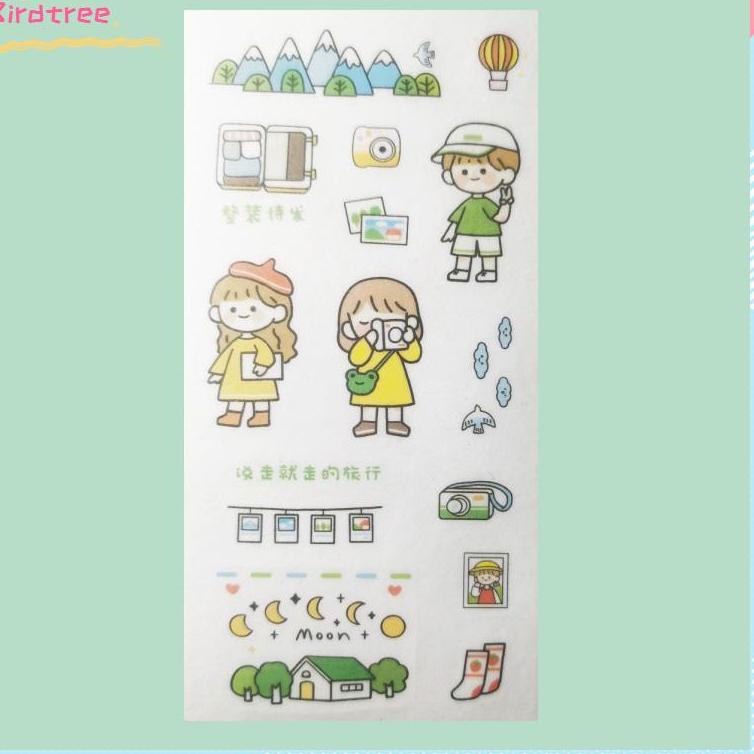 

[W-ED]♦» [COD]1 PCS Stiker Telado Aesthetic DIY Diary / Sticker Decoration Tumblr Telado Sweet-- BS paling laris