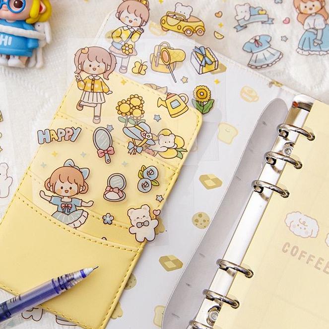 

Pasti Ada Sticker Waterproof Sticker Momo Dapat Box Isi 100 Lembar+