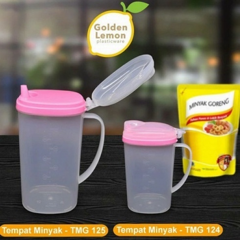 Tempat Minyak 1Liter / 2Liter Tempat Minyak GOLDEN LEMON