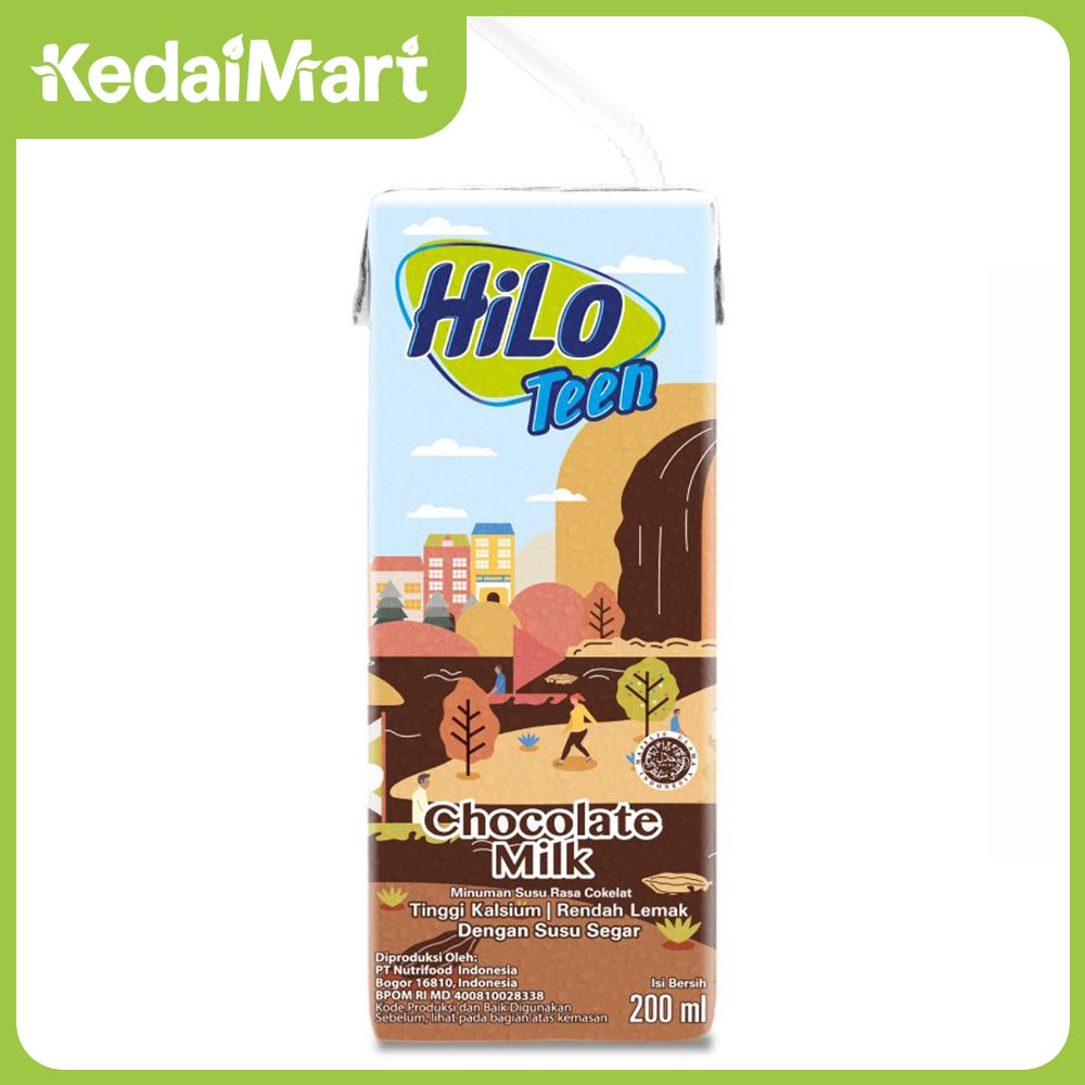 

Hilo Teen Coklat 200 ml