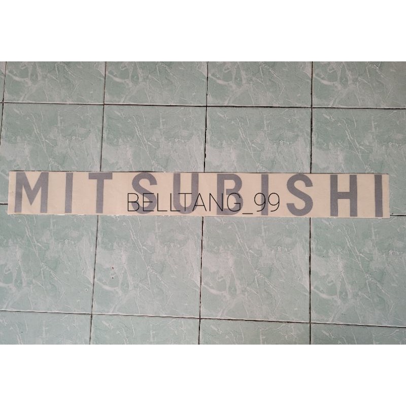 Sticker stiker mitsubishi / stiker mitsubishi l300 pick up/ stiker l300 pick up