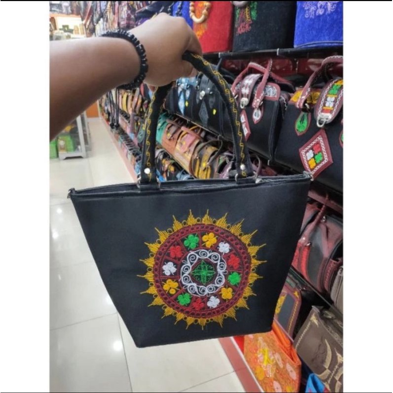 Tas Wanita Motif Kerawang Gayo || Tas Selempang Cewek