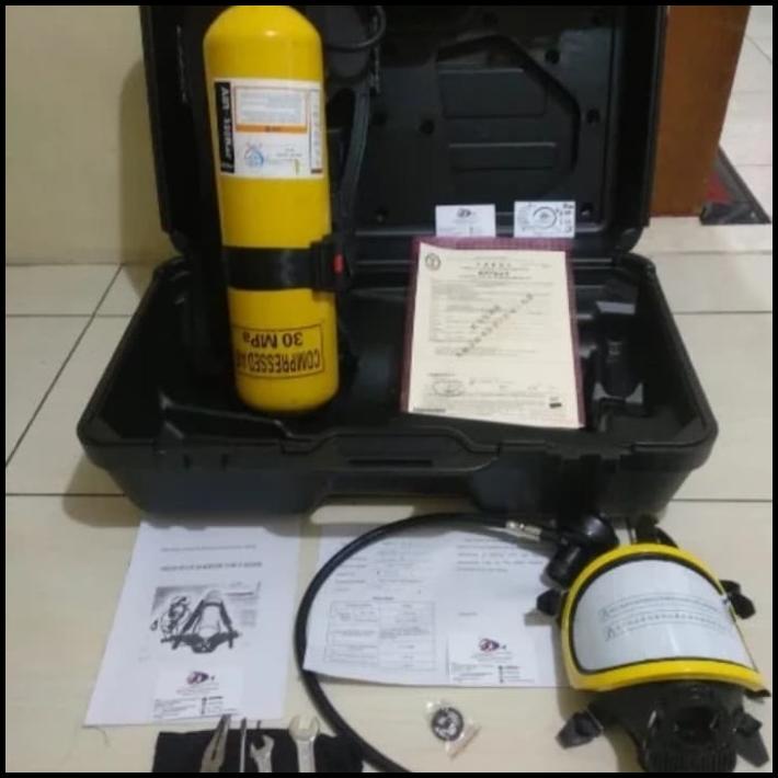 Jual Promo Scba Breathing Apparatus Besi 6 Bar 300 Liter | Shopee Indonesia