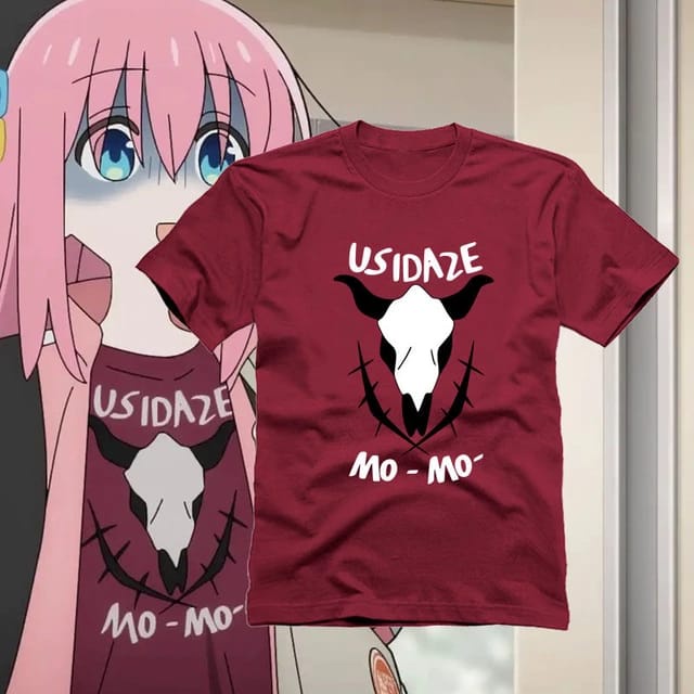 Kaos Anime Bocchi The Rock Hitori Gotoh Cosplay Casual
