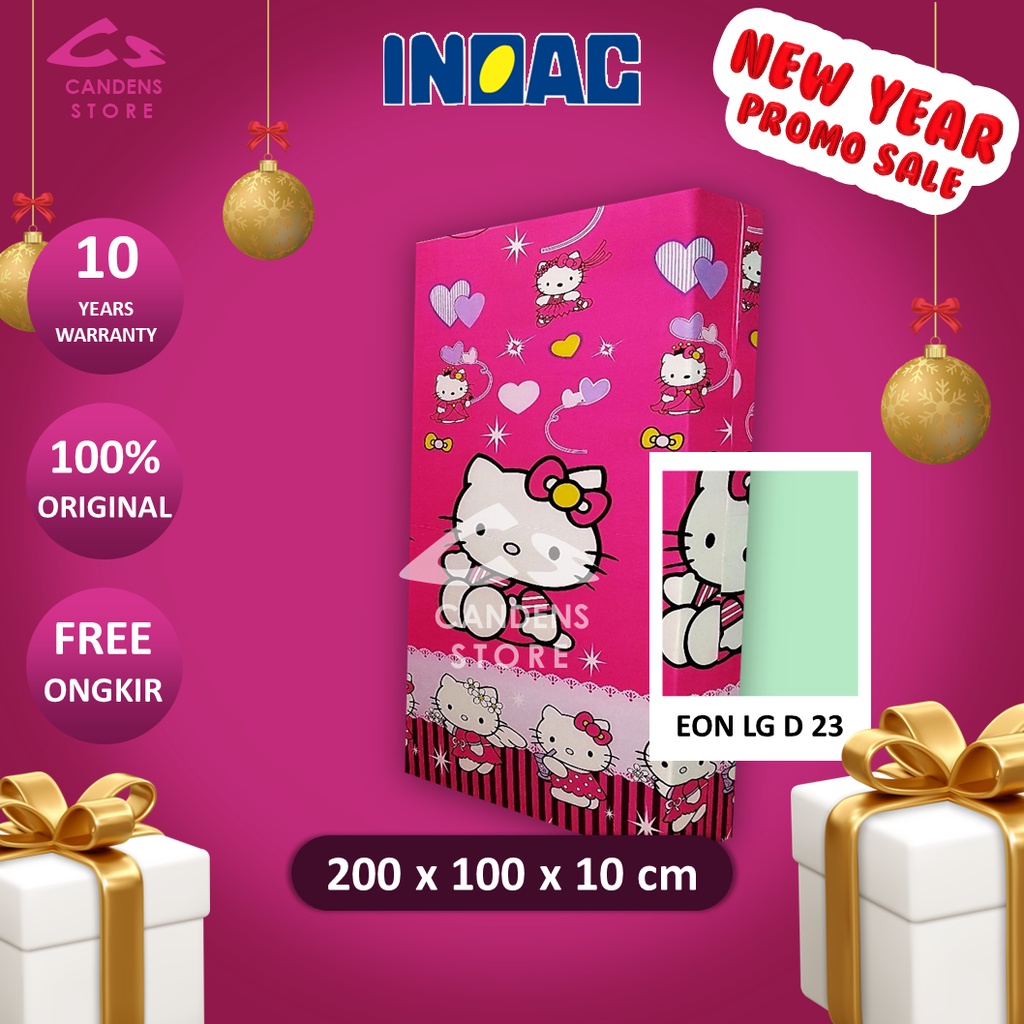 Kasur Busa INOAC EON LG D23 ukuran 200x100x10 cm Garansi 10 TAHUN ORIGINAL KASUR BUSA KASUR TIDUR SI
