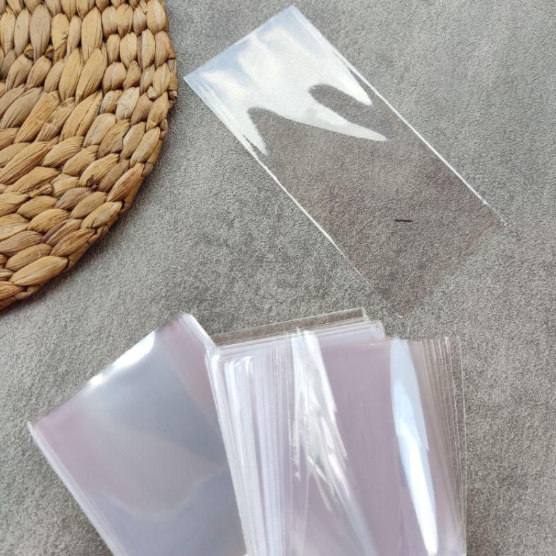 Plastik Kaca Uk 7x15cm PER10PC untuk uang / Buket uang Cake Money (ISI PER LEMBAR) plastik Buket Pla