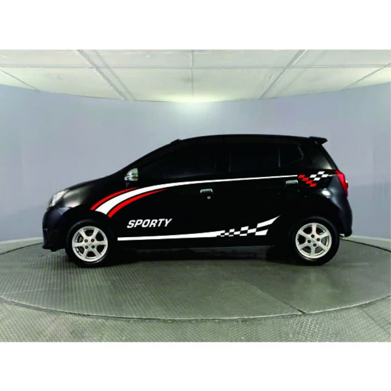 STIKER MOBIL STIKER BODY SAMPING STICKER CUSTOM STICKER CUTTING MOBIL KEREN