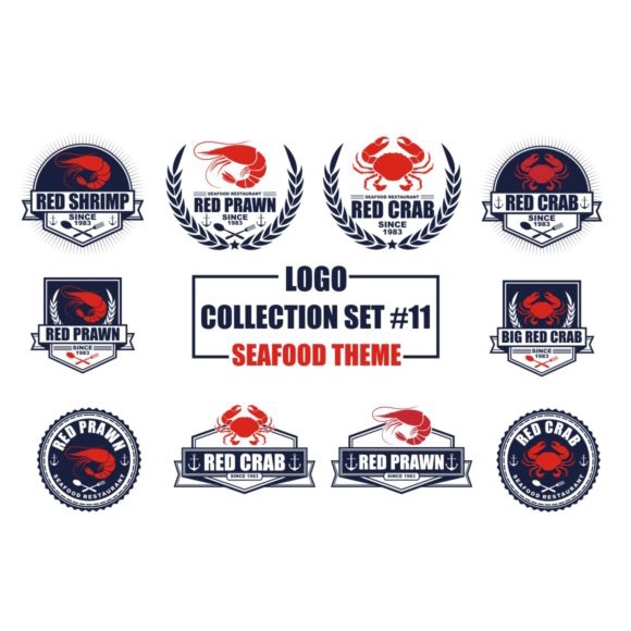 200+ Vintage Style Logo Bundle