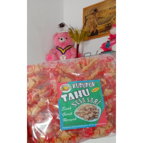 

Kerupuk tahu Nusa sari (isi 20 pcs)