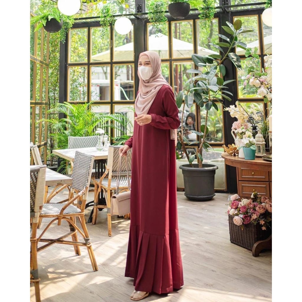 GF02 ~ YURI NEW SERIES DRESS size S M L XL fashion muslim terbaru matt SHAQILA HQ BEST SELLER