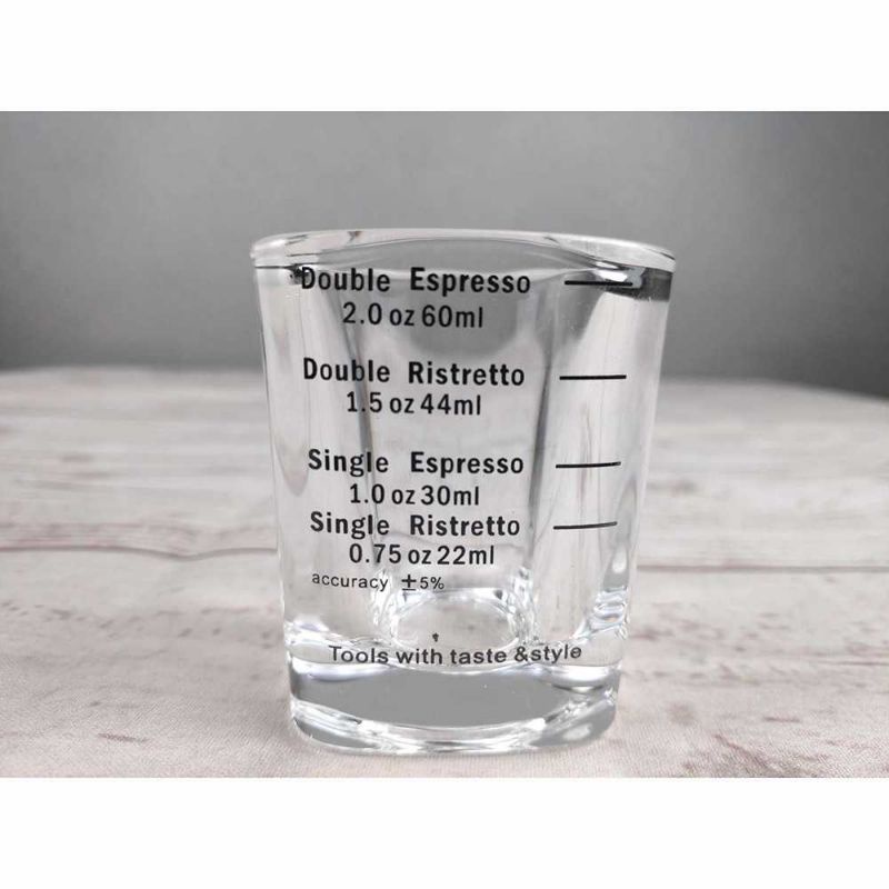 One Two Cups Gelas Kopi Espresso Shot Glass Coffee Mug Cup 60ml - MD20