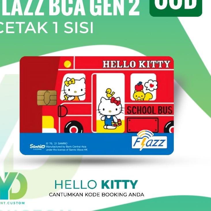 Harga Heboh Kartu Flazz BCA Generasi 2 Edisi Hello Kity