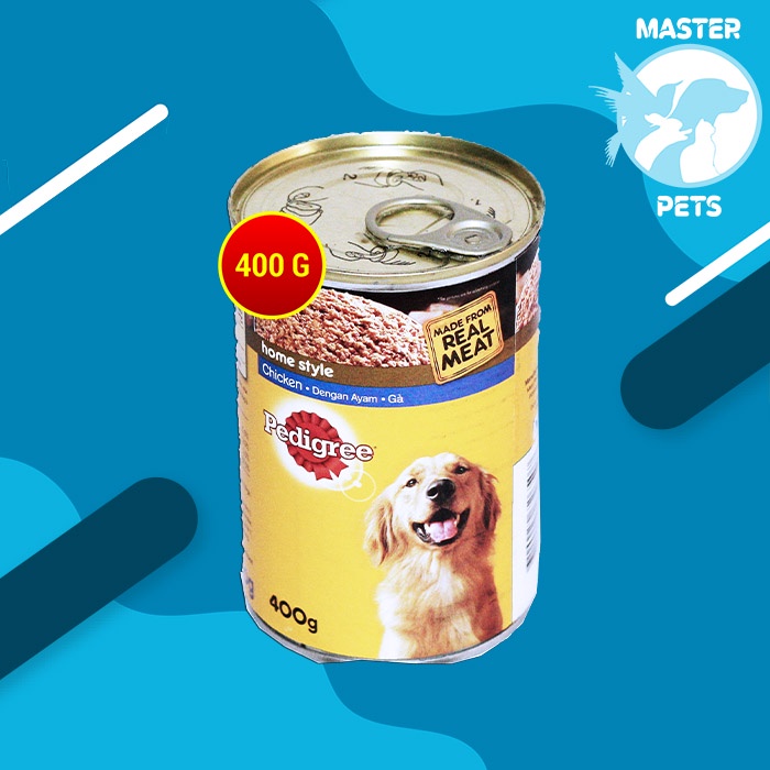 Makanan Basah Anjing Kaleng Pedigree Wet Dog Food 400 Gram