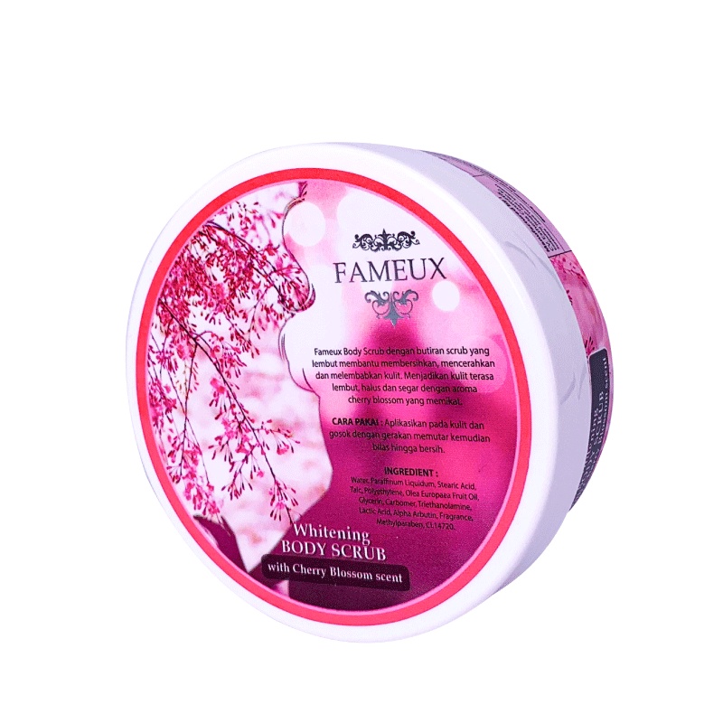 Fameux Whitening Body Scrub 250g
