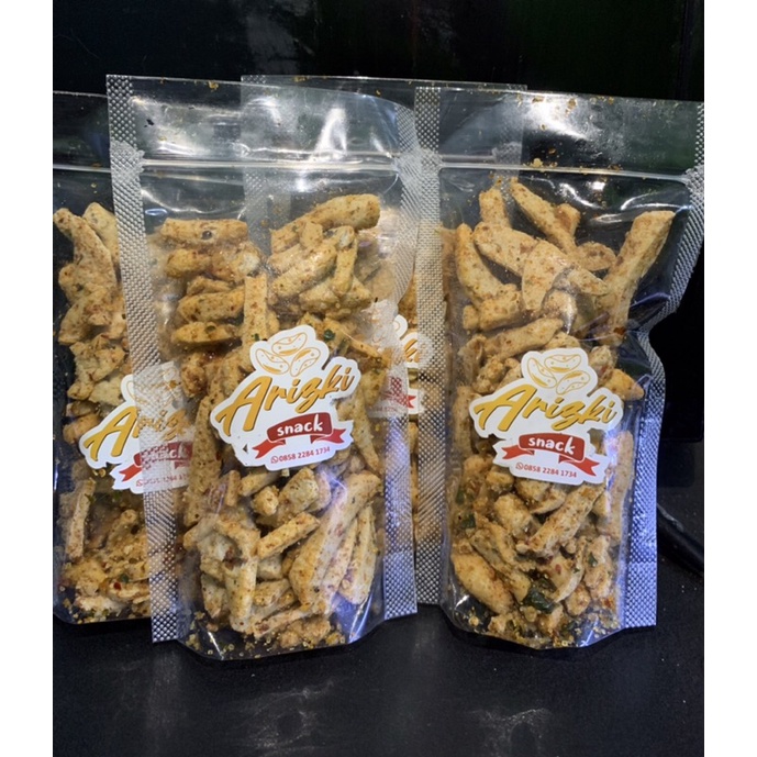 

Basreng Pedas Daun jeruk