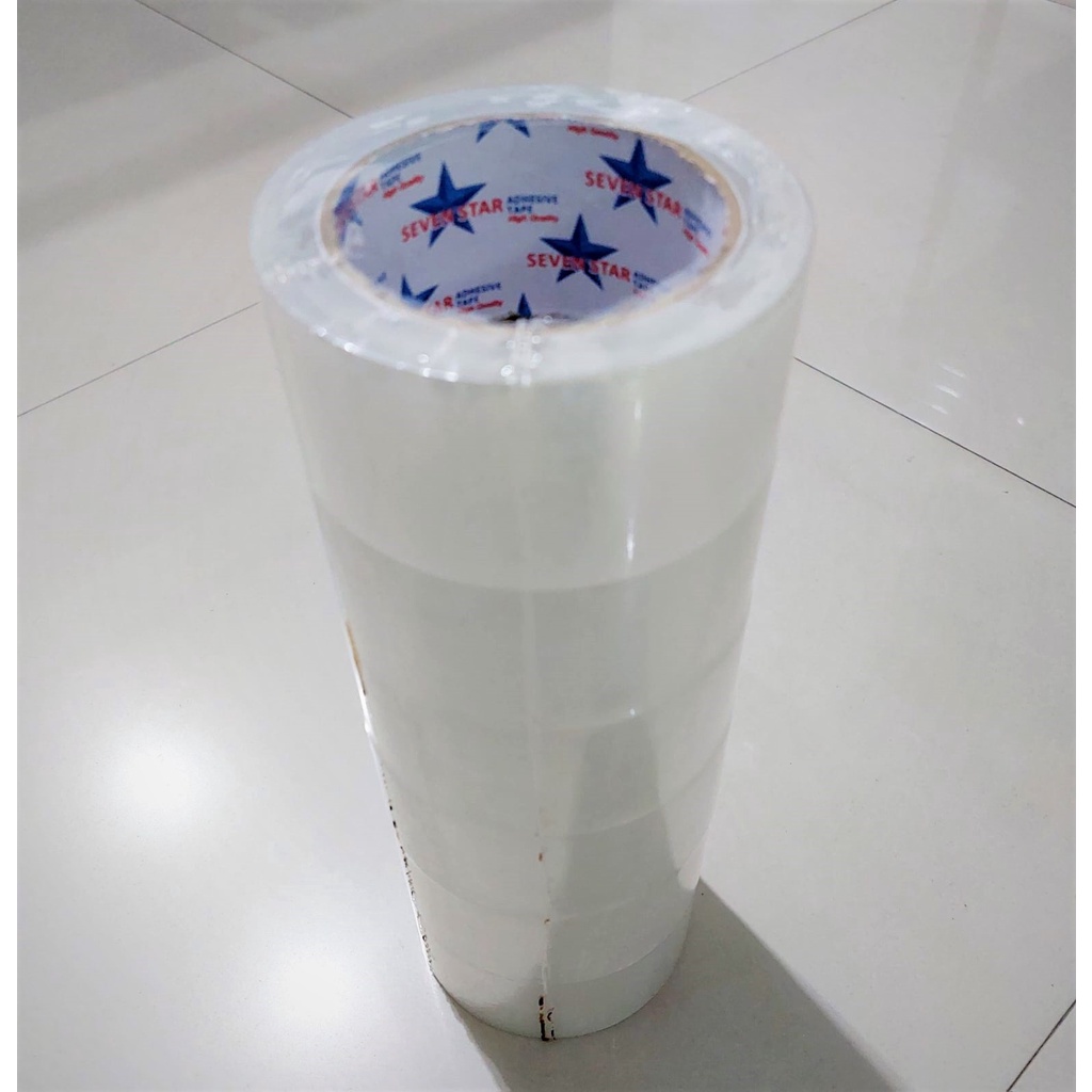 

Lakban / Plakban / Isolasi / Selotip OPP Seven Star Tape 48mm 90 yard 2 inch (1SLOP)
