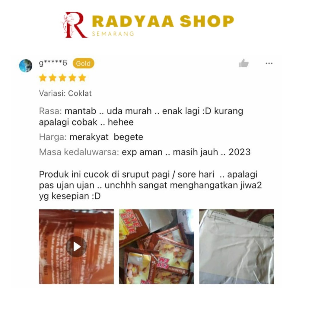 STMJ Sido Muncul Este Emje Susu Coklat Kopi 5's - Menghangatkan Tubuh