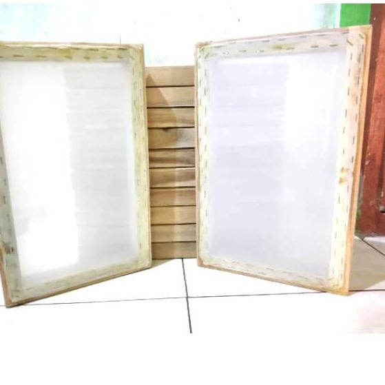 

✔ Screen Sablon Kayu/Screen Sablon Kertas/Screen Sablon Plastik/Screen Sablon Kaos/Peralatan sablon Terjangkau