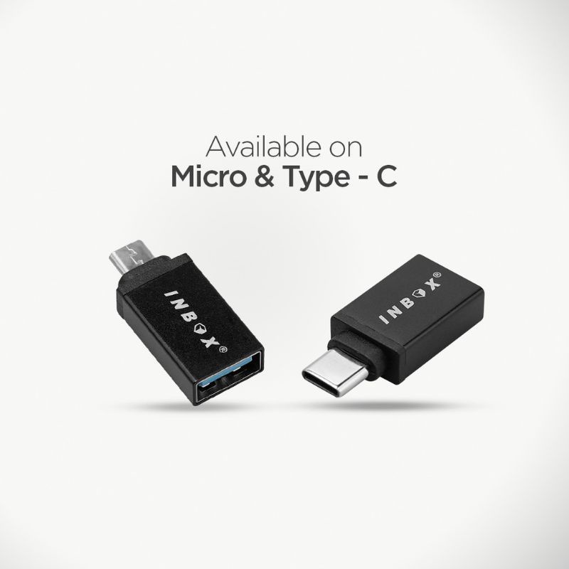 INBOX otg Conector / otg micro & type c inbox
