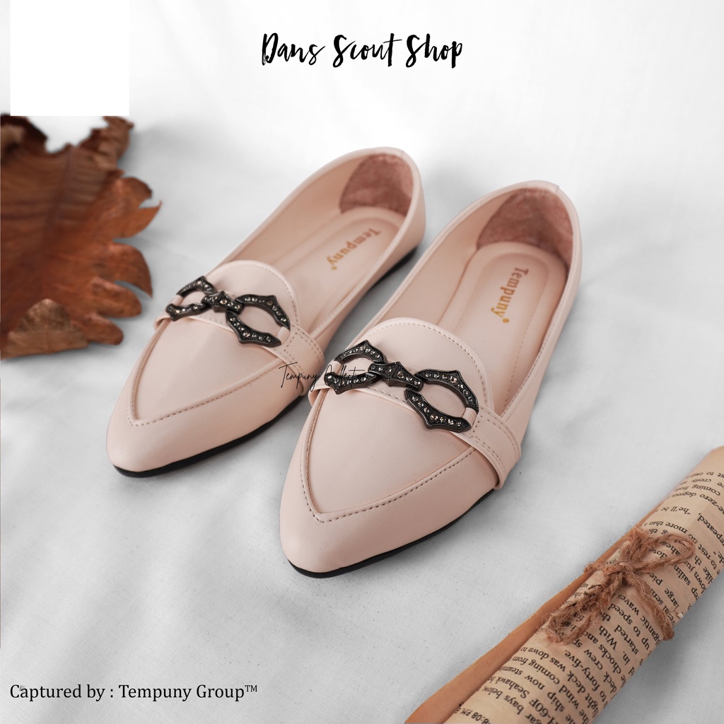 Sepatu Flatshoes Wanita Motif Kasual dan Trendy Flat Shoes FLT-02