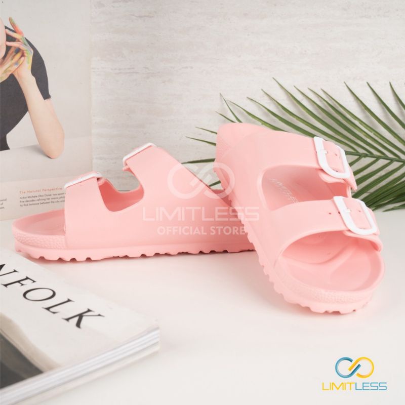 Limitless- sandal wanita slip on strap 2 Anti slip