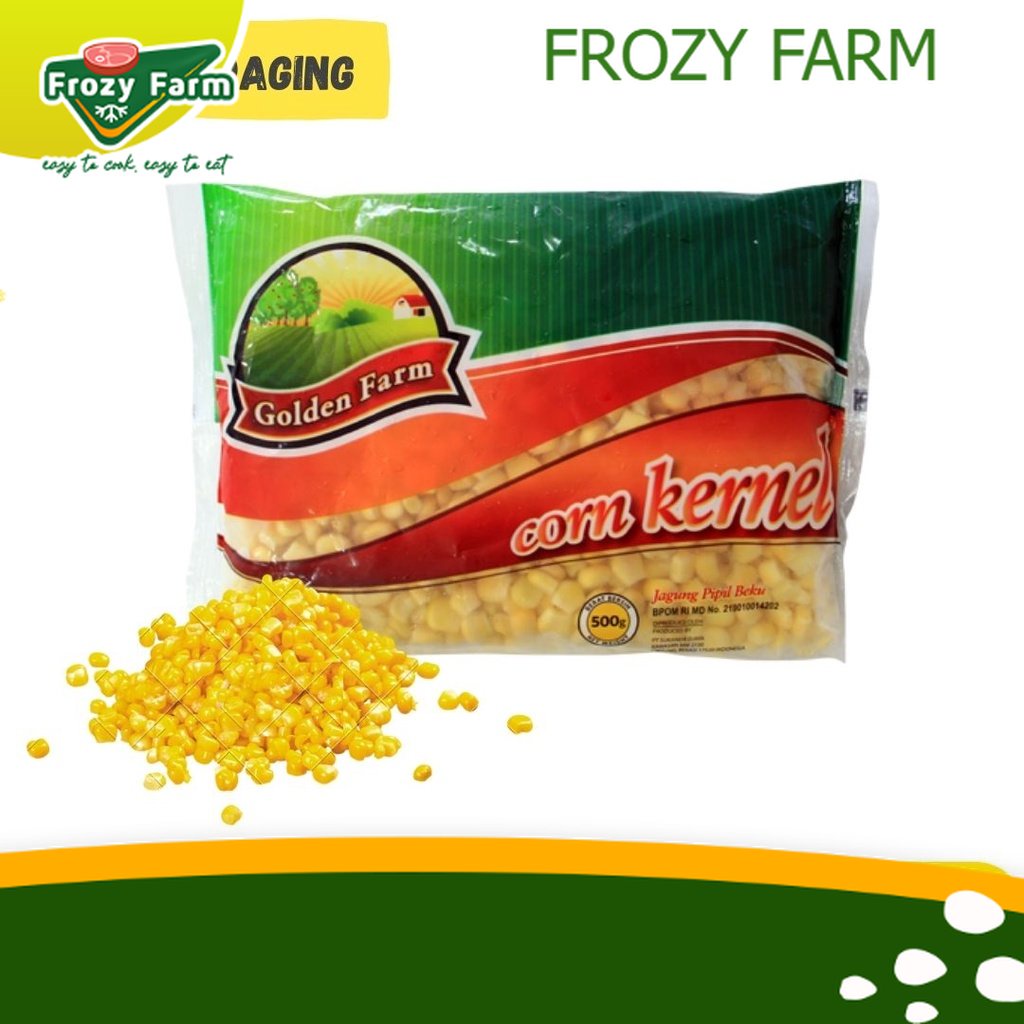 Jual Golden Farm Corn Kernel Jagung Pipil Beku Gram Frozy Farm