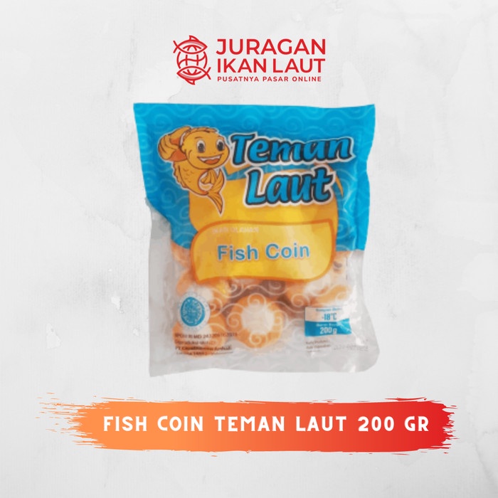 

Ikan Olahan Fish Coin Teman Laut - 200 Gram