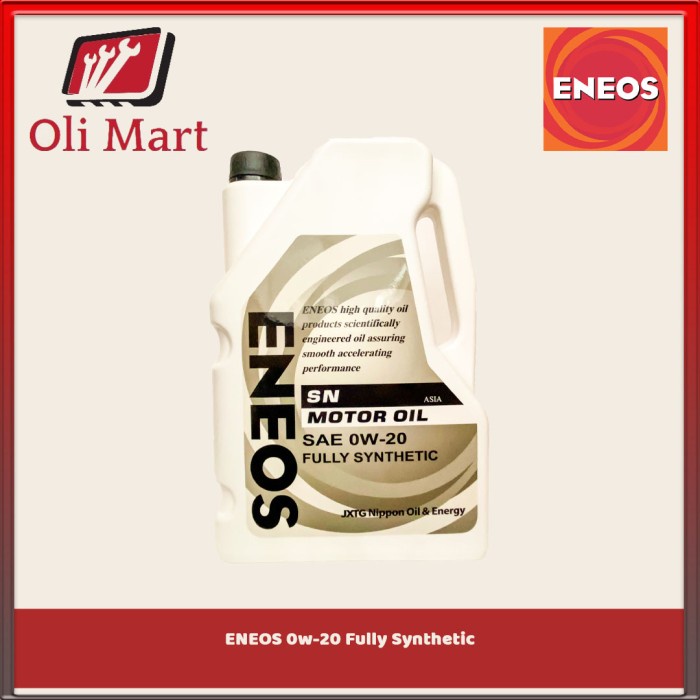 Oli eneos 0w-20 / oli mesin eneos 0w-20