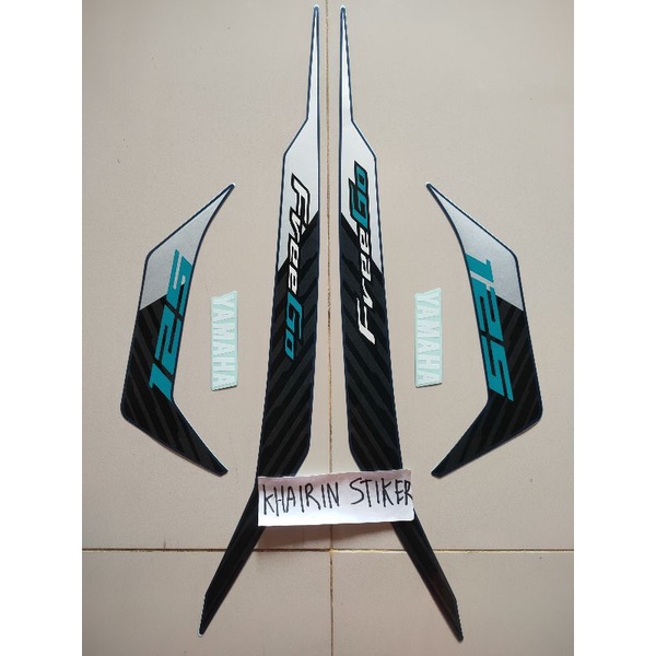 striping stiker freego biru Dongker dof original