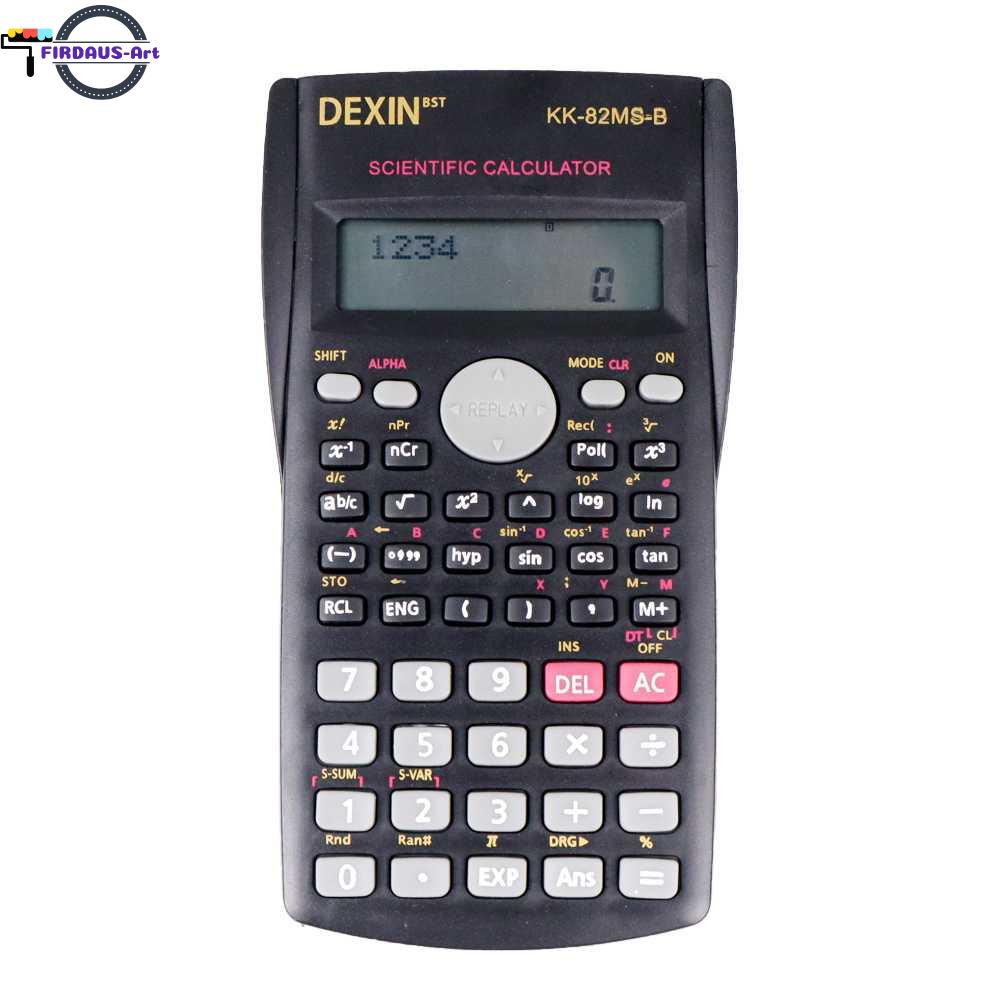 

DEXIN Kalkulator Elektronik Scientific Calculator - KK-82MS-B