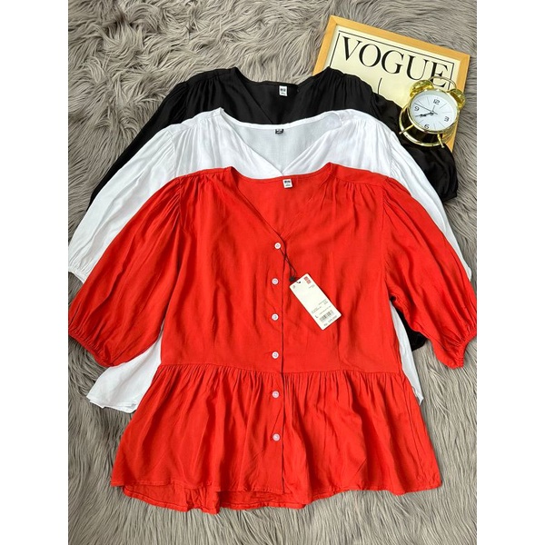 Unq cotton longsleeved blouse