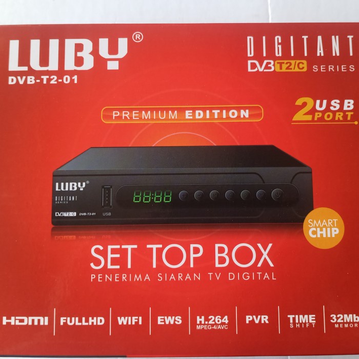 TERMURAH set top box tv digital luby /SET TOP BOX TV DIGITAL/SET TOP BOX MATRIX/SET TOP BOX TV