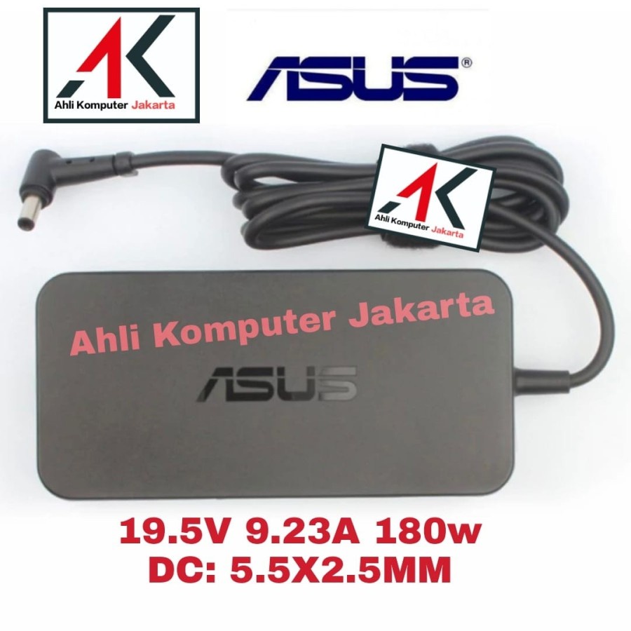 Adaptor Charger Laptop MSI GS65 GF65 19.5V 9.23A 180W DC:5.5X2.5mm