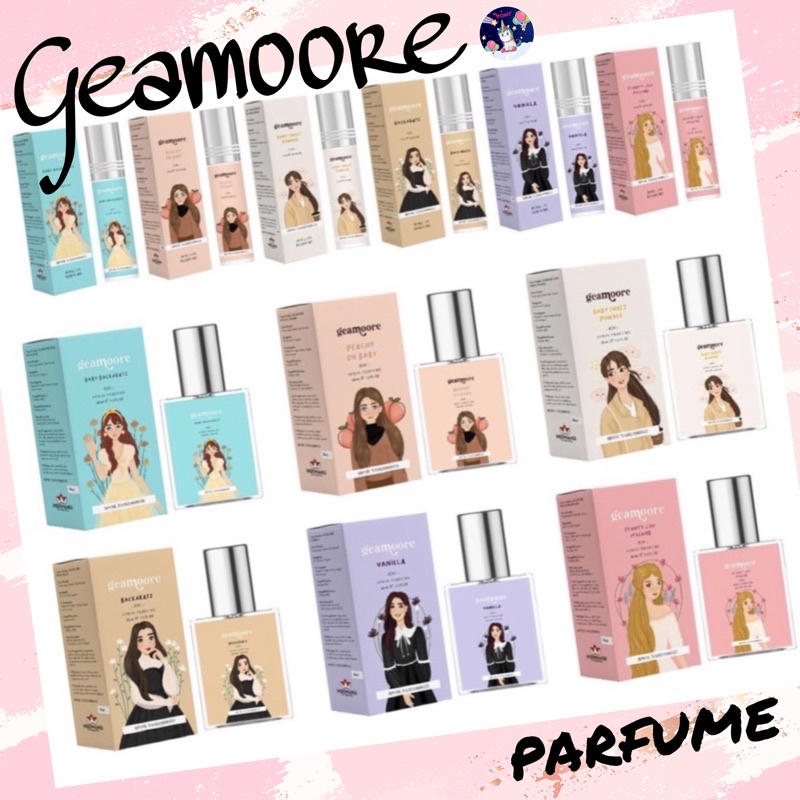 Geamoore Addicted Parfum 6ml/15ml/30ml/ parfum body