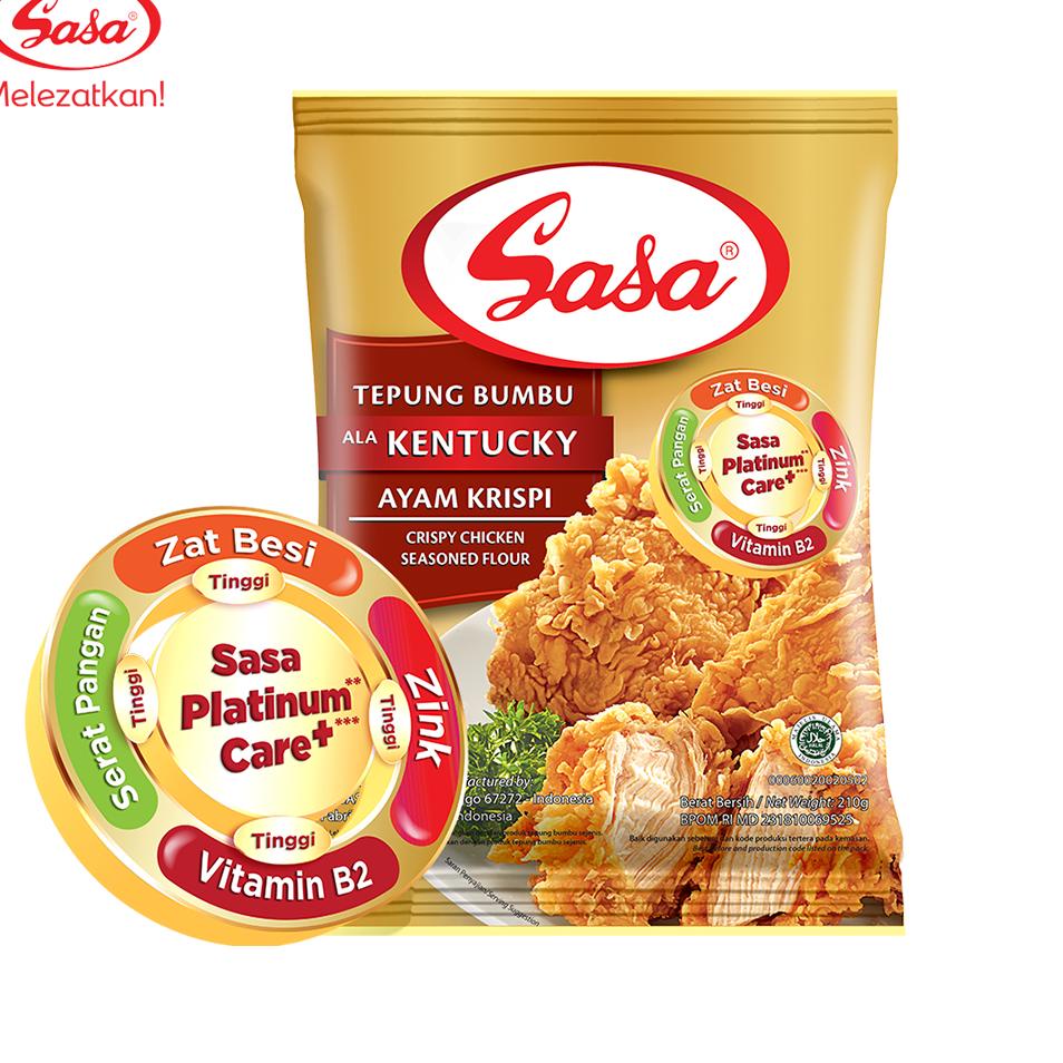 

゠ Sasa Tepung Ayam Kentucky Bervitamin & Bermineral 850gr ☾