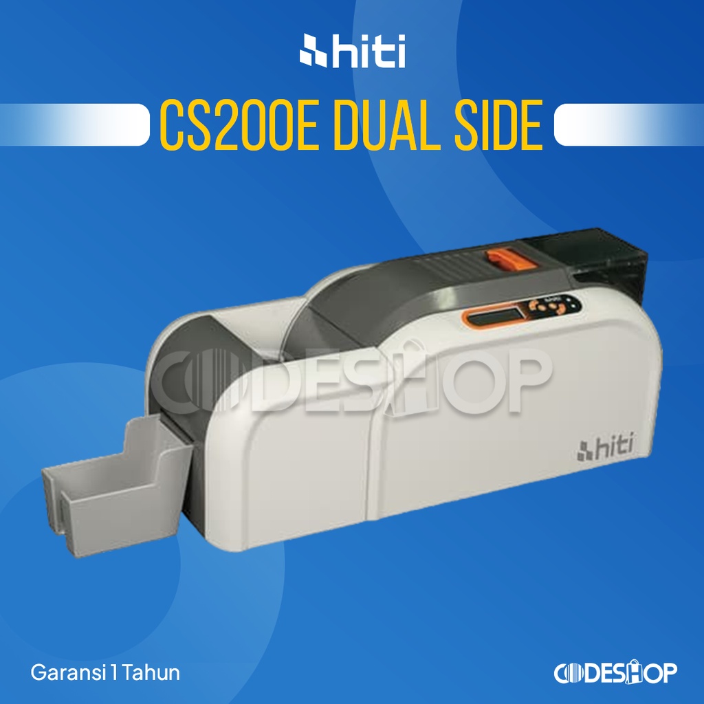 Printer ID Card Dual Side Hiti CS200e Cetak Kartu PVC