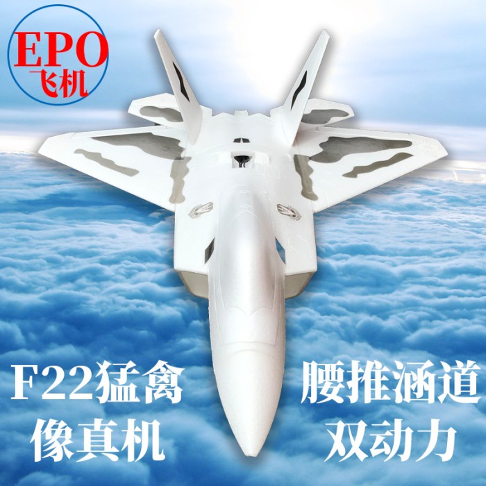 F22 Raptor RC Plane EDF 64mm Pusher Prop | JET AIRCRAFT MODEL KIT