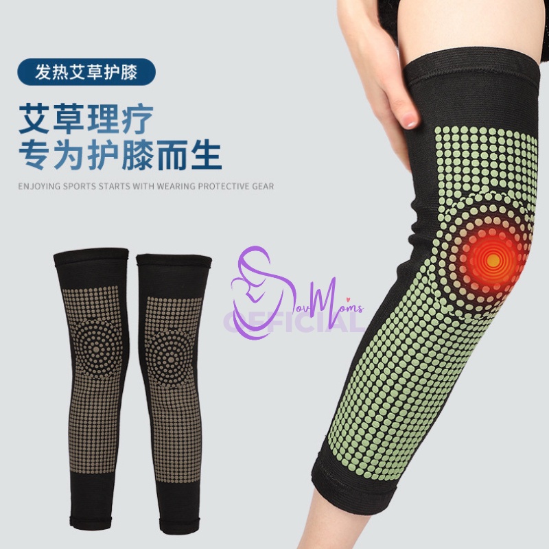 Pelindung Lutut Penghilang Nyeri Multifungsi  Decker Knee Support Dekker  Knee Pad Deker Lutut Tourmaline