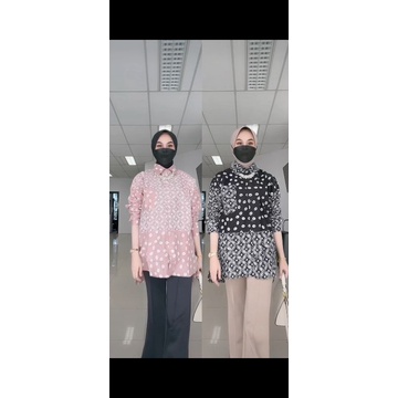 Tarra oversize blouse batik 2 motif big size