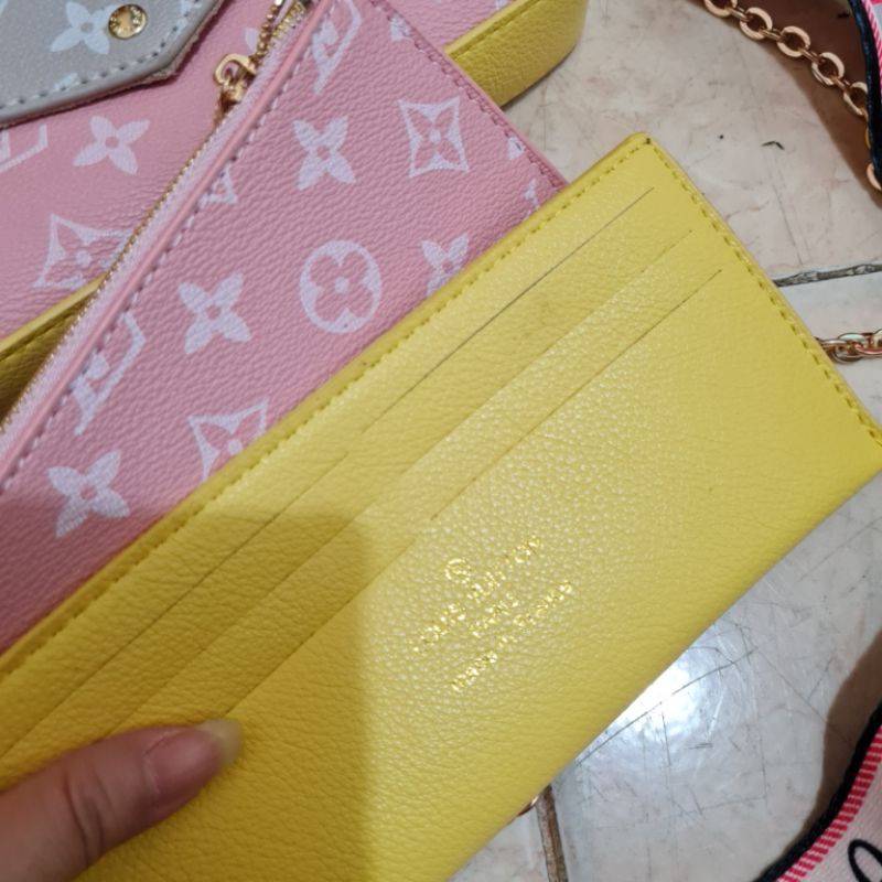 Tas  felicie double strap import free box uk 22x3x12 ( real pict )