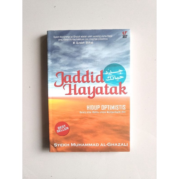 (Preloved) Jaddid Hayatak - Syekh Muhammad al-Ghazali. Original Bekas