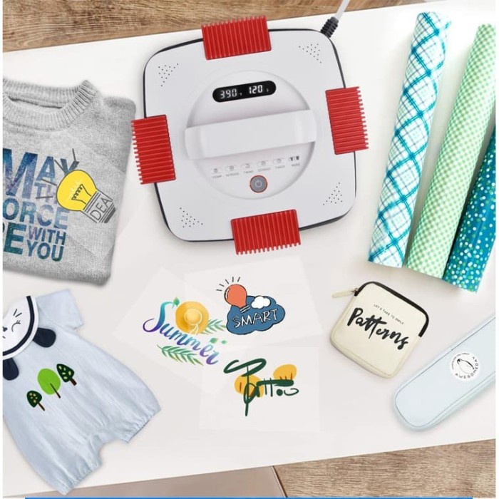 NEW - Portable Mesin Heat Press Sablon / mesin press kaos