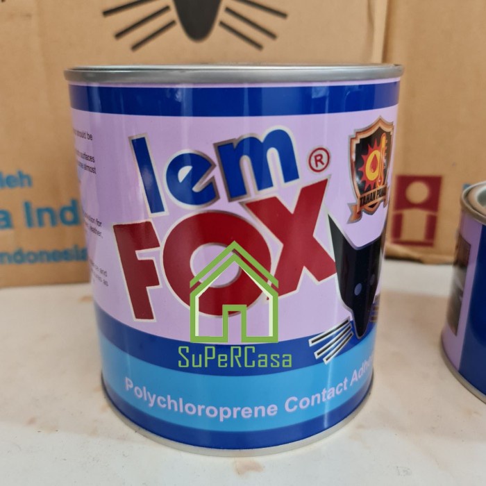 

✨NEW✨ - LEM FOX KUNING KALENG BIRU 600 GRAM