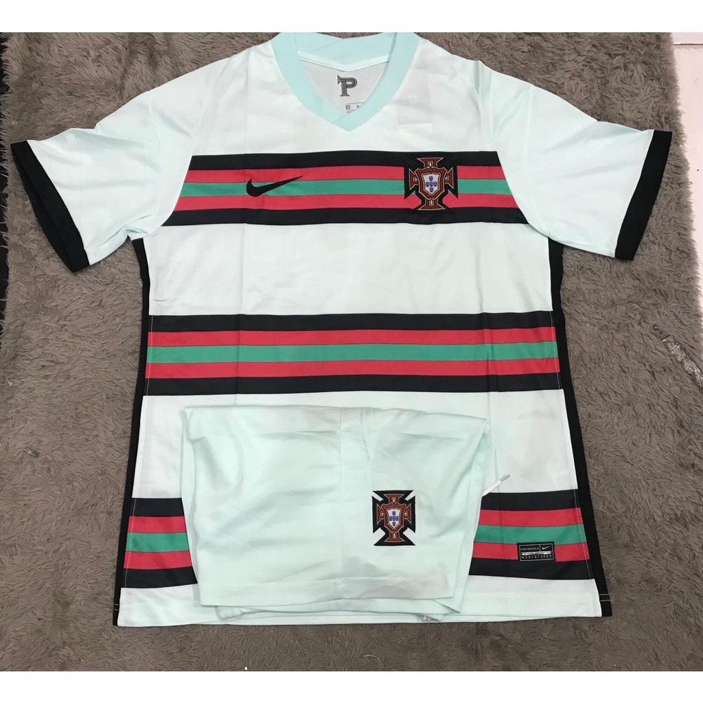 Jersey bola portugal away 2020 - 2021 gradde ori import