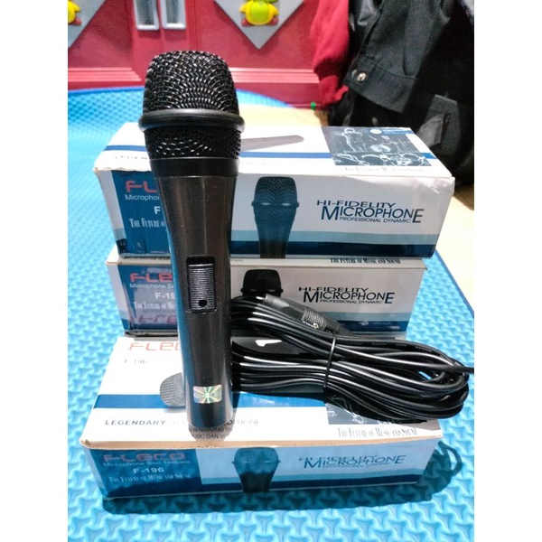 MICROFON mic kabel Fleco 196 pajang 5meter mic kabel murah