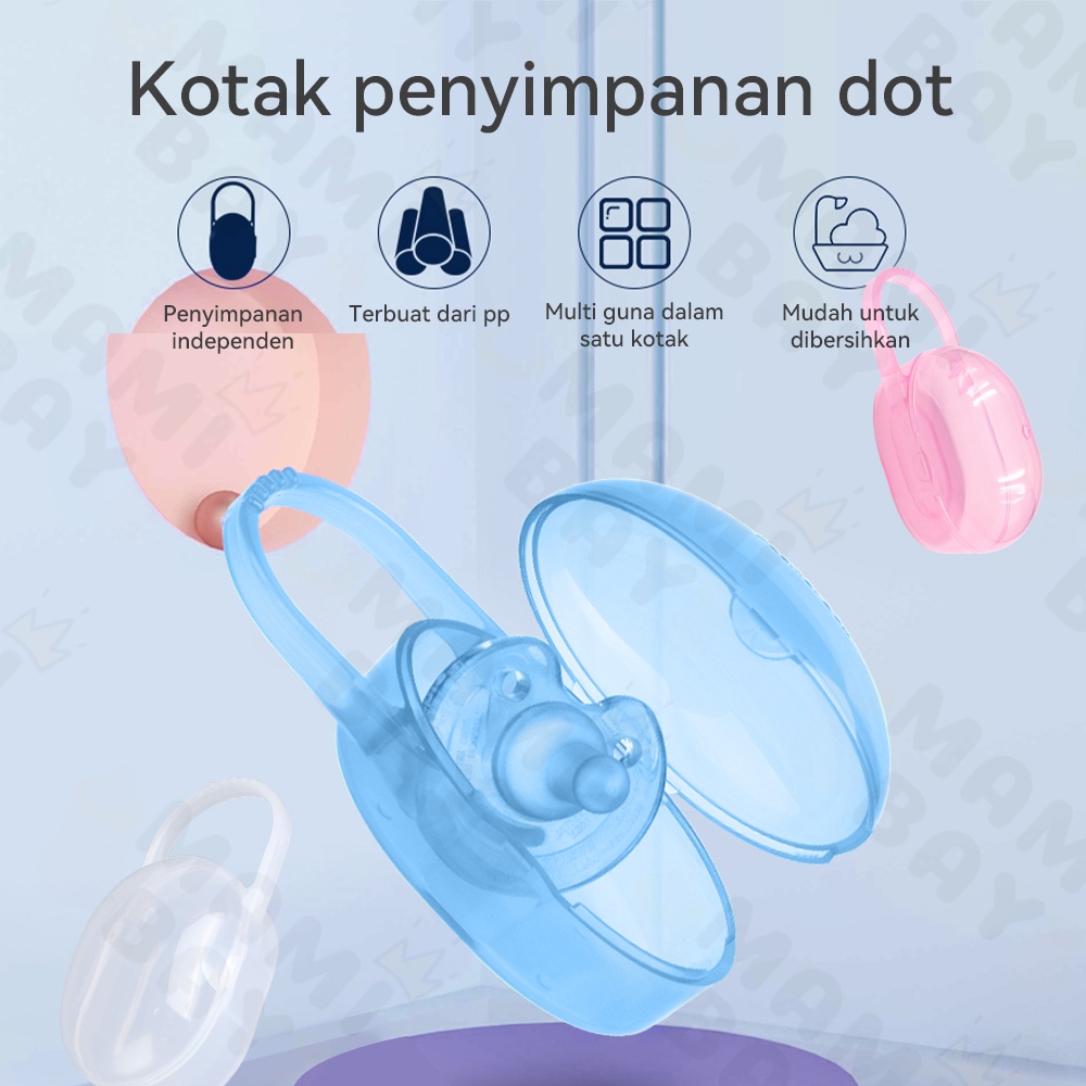 Mamibayi Pacifier Case Bayi/Kotak Empeng/Wadah Dot/kotak dot bayi