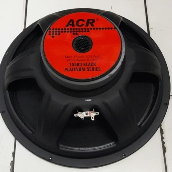 Speaker ACR 15 Inch 15500 Black Platinum Series - Speaker 15500 ACR 15500 Hitam Platinum