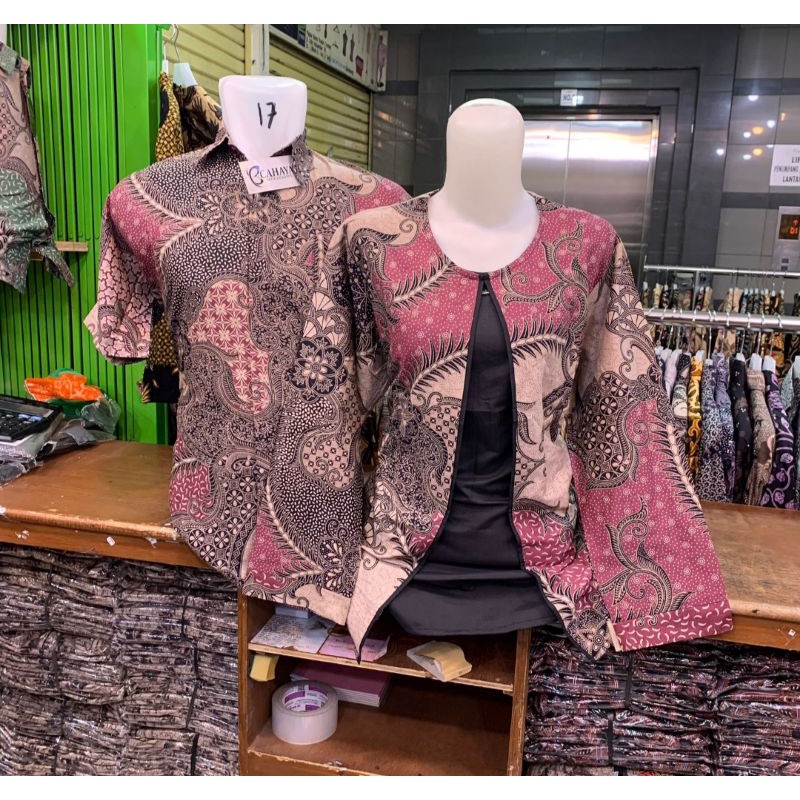 BATIK blouse ATASAN WANITA  SATUAN KATUN PREMIUM murah