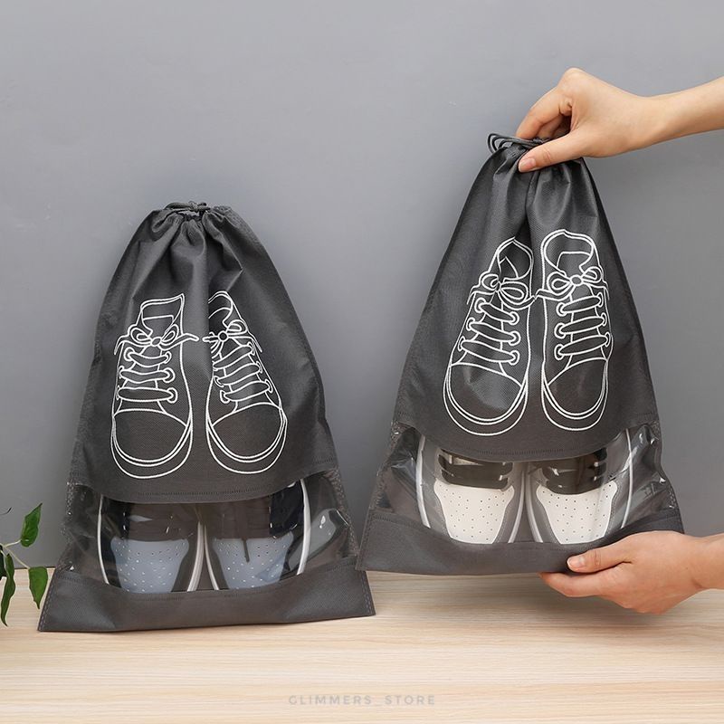 shoes pouch / kantong sepatu/ kantong serut sepatu