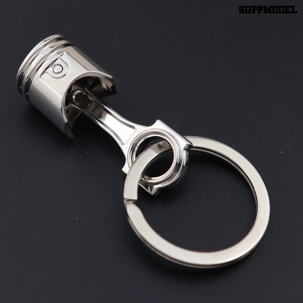 [Auto] Kunci Ring Mini Portable Anti Jatuh Logam Rem Cakram Peredam Kejut Bentuk Tas Liontin Perhiasan Hadiah
